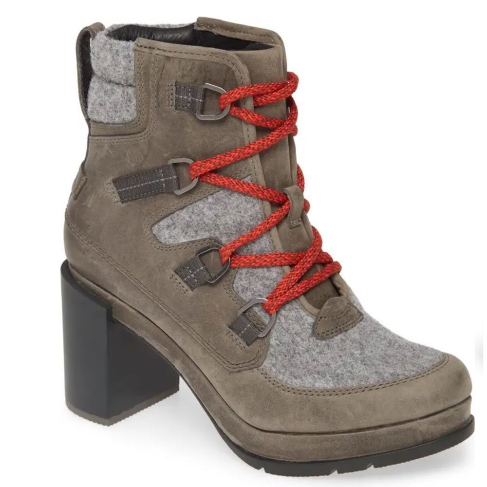 Sorel Blake Waterproof Platform Heeled Bootie